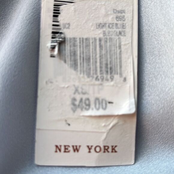 Dex the Suit Shop Women’s Ice Blue Sleeveless Top Size XS - Picture 10 of 12